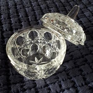 Small glass container